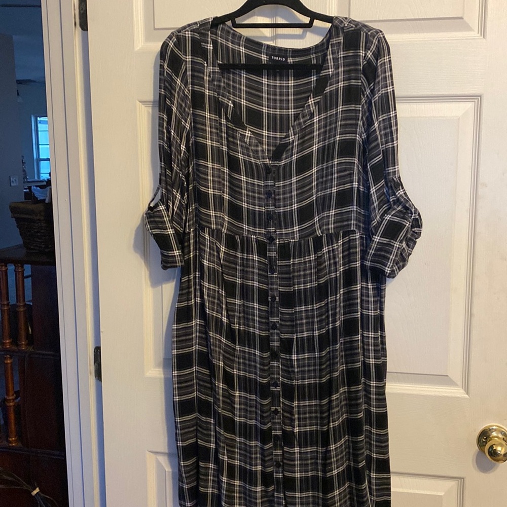 Torrid shirt dress